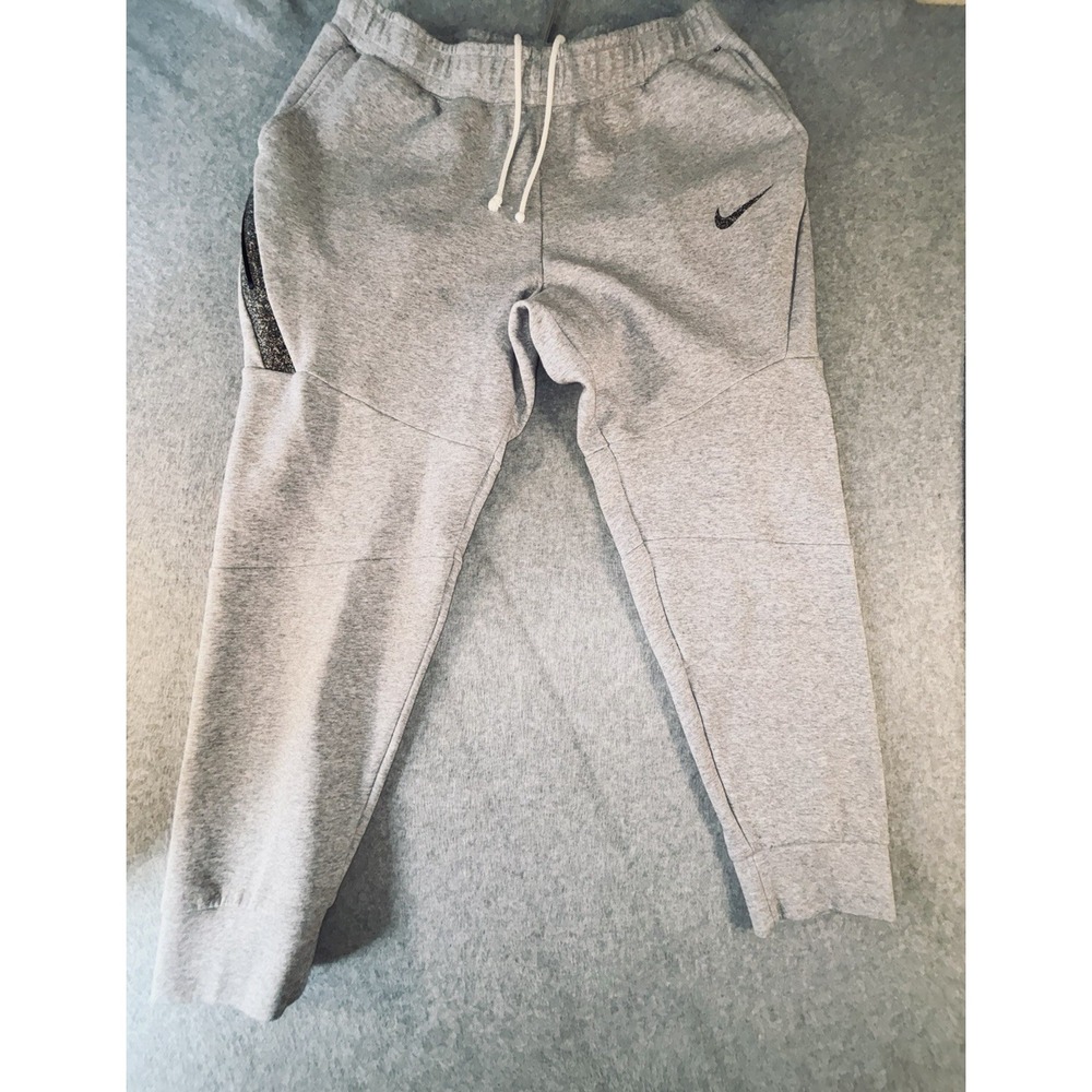 Nike Tech Fleece Jogger Pants Mens XXL Gray CJ4504-902 Swoosh Logo Sweatpants
